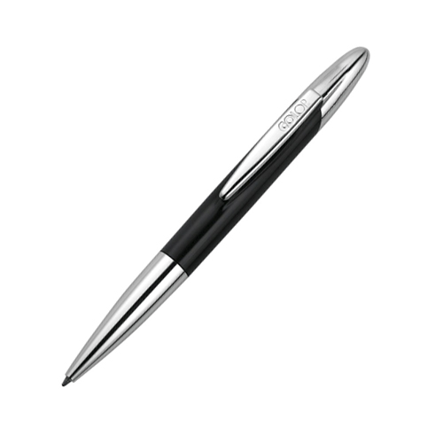 Caneta Carimbo Colop Stamp Writer Exclusive Prateada e Preta