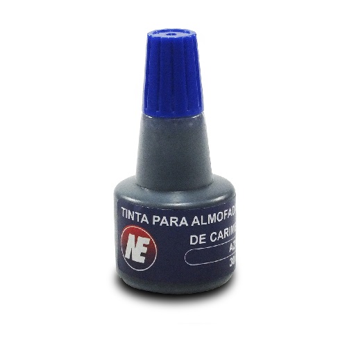 Tinta Ne Azul para Carimbo Automático Frasco 30ml