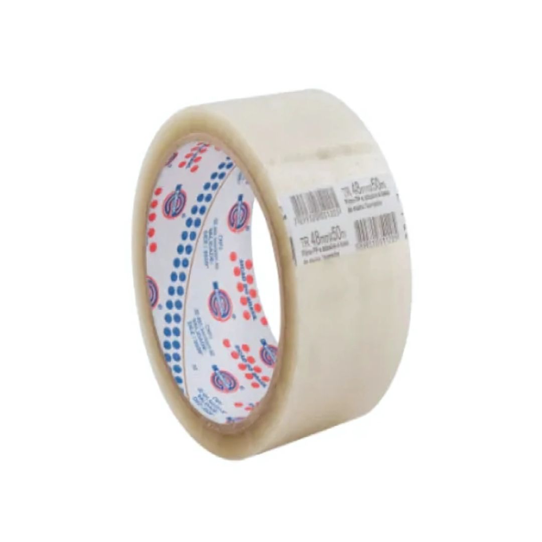 Fita  Adesiva Transparente de Prolipropileno Eurocel Pp33 para Embalagem Rolo 45mmx45mts
