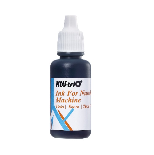 Tinta Kw Trio Preta para Numerador Automatico Frasco 20ml