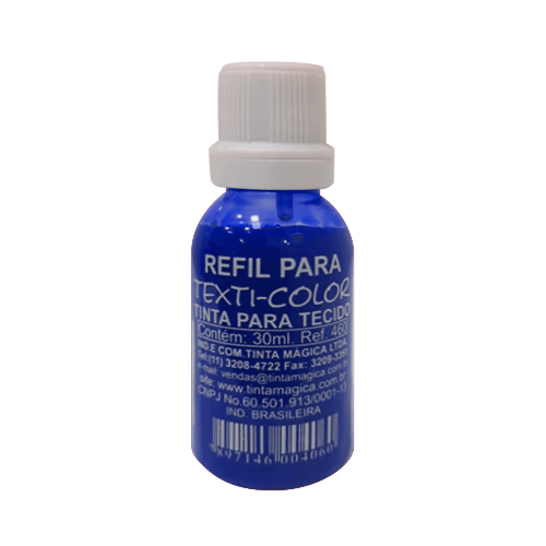 Tinta para Tecido Texti-color Magifix 30ml Azul