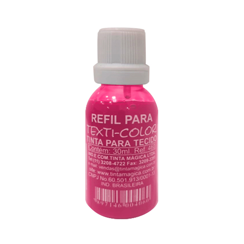 Tinta para Tecido Texti-color Magifix 30ml Rosa
