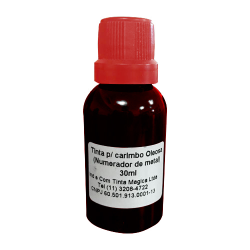 Tinta Magifix Vermelha para Numerador Automatico 30ml