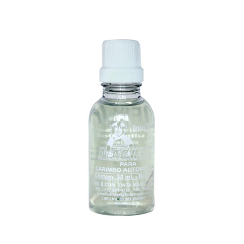 Tinta Magifix Amarela Neon Fluorescente para Carimbo Frasco 30ml