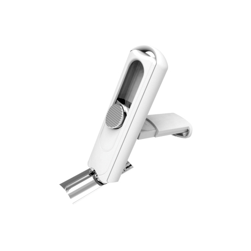 Carimbo de Bolso Premium Bt20 Branco Placa Texto Retangular 14x38mm
