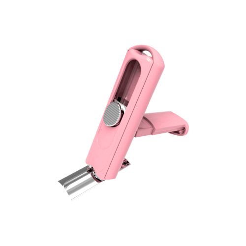 Carimbo de Bolso Premium Bt20 Rosa Placa Texto Retangular 14x38mm
