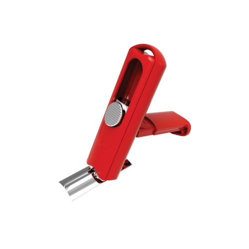 Carimbo de Bolso Premium Bt20 Vermelho Placa Texto Retangular 14x38mm