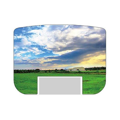 Capa Avulsa Shiny com Ilustração Campo para Carimbo S853
