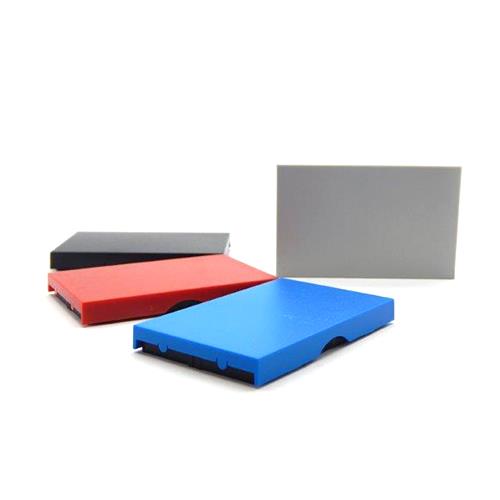 Refil Shiny S-400-7b Azul para Carimbo Automático Printer S826 Retangular 24x41mm