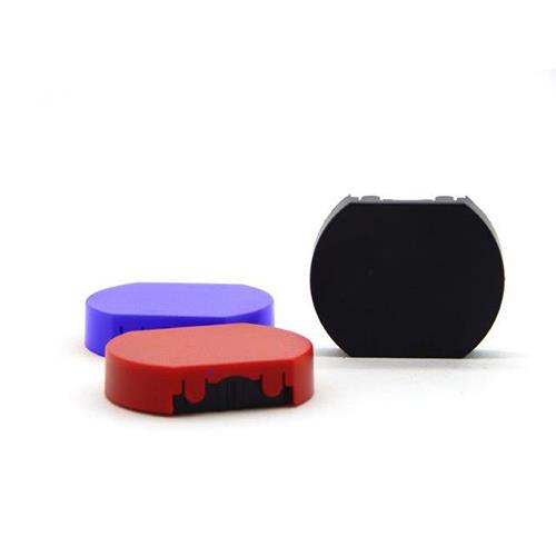 Refil Shiny S-524-7 Vermelho para Carimbo Automático Printer Sr524 Redondo 32mm