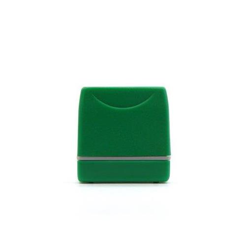 Carimbo para Sistema Flash Verde Placa Texto Retangular 14x38mm