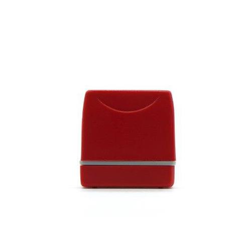 Carimbo para Sistema Flash Vermelho Placa Texto Retangular 14x38mm