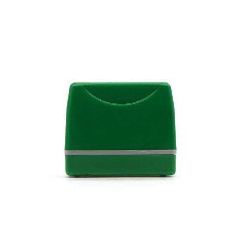 Carimbo para Sistema Flash Verde Placa Texto Retangular 18x47mm