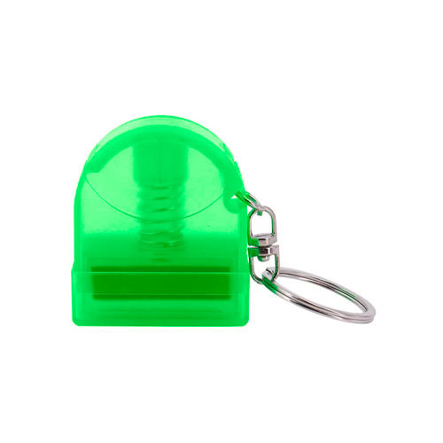 Carimbo de Bolso para Sistema Flash Verde Transparente Placa Texto Retangular 9,5x27mm