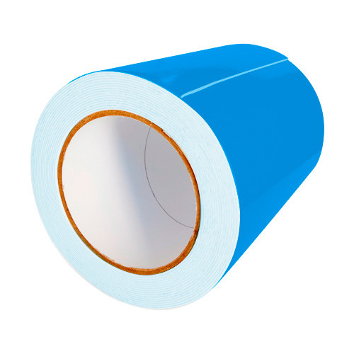 Espuma  Adesiva Dupla Face Branca  para Carimbos de Madeira  1mm de Espessura  Rolo 15cm X 5m