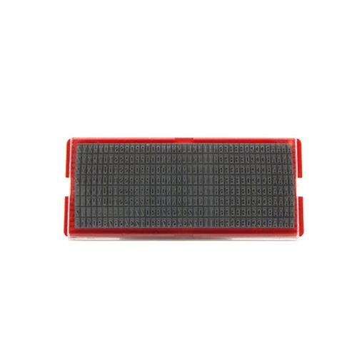 Kit de Letras para Carimbo de Montar Trodat Printy Typomatic 3mm