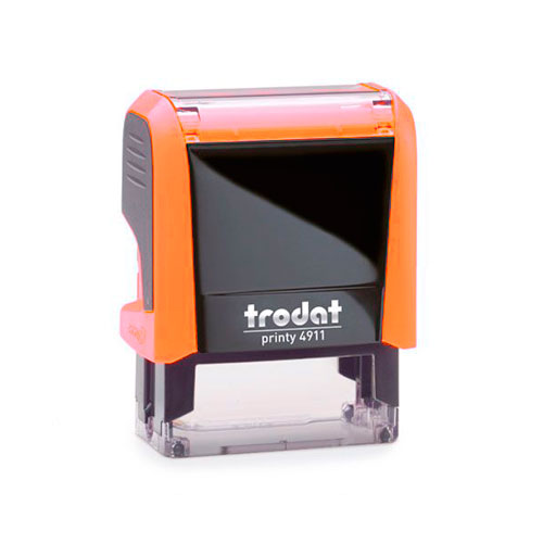 Trodat Printy 4911 P4.0 Laranja Neon 14x38mm