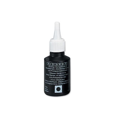 Tinta Reinner Preta à Base de óleo para Numerador Automático Frasco 45ml