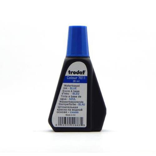 Tinta Trodat Azul para Carimbo Automático Frasco 28ml