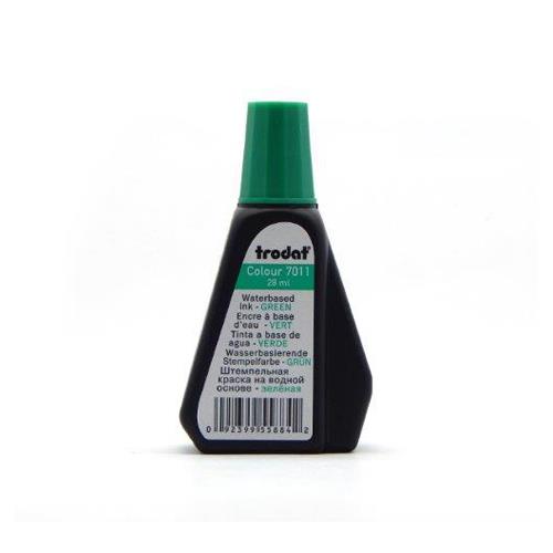 Tinta Trodat Verde para Carimbo Automático Frasco 28ml
